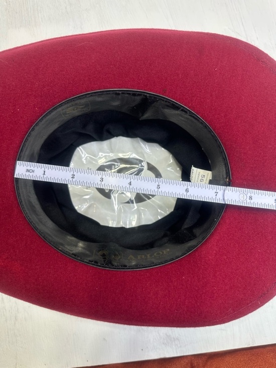 Vintage 90s ARLOP Red Western Hat – Fiesta / Southwestern Statement Piece main image 9